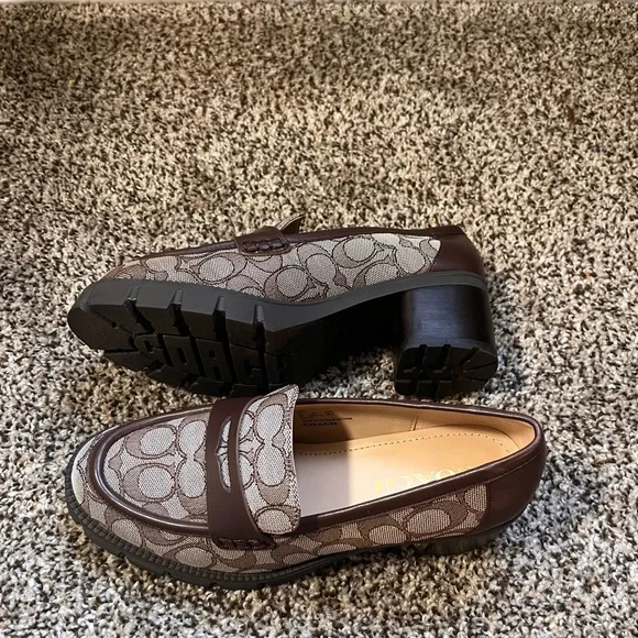 Coach Lucy Loafer Brown Women’s Size 8. - Picture 3 of 6
